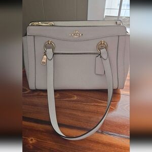 Authentic Cream Coach Purse